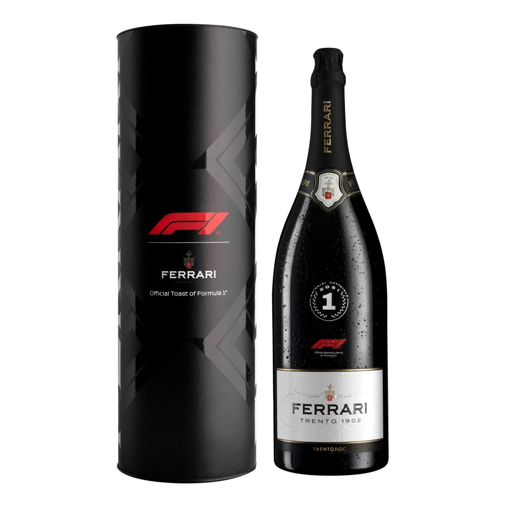Игристое вино Ferrari Brut Formula-1 Limited Edition Jeroboam gift box  3000 мл