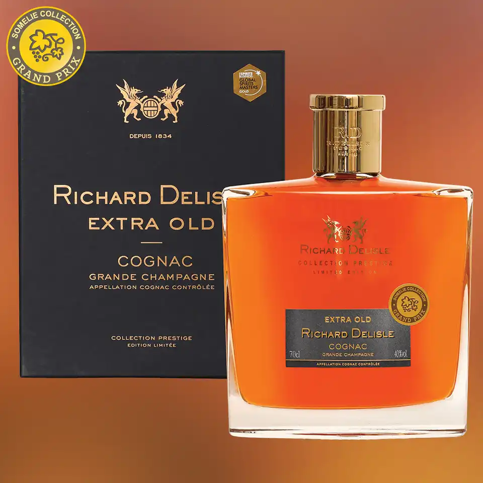 КОНЬЯК Richard Delisle Extra Old Grand Champagne 700 ml 40% gift box