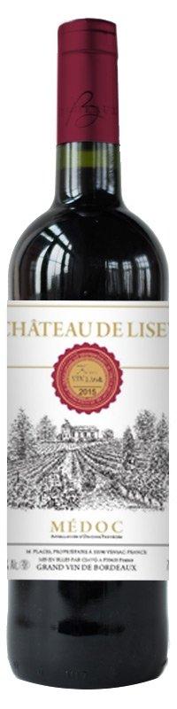 Вино Château de Lisey Шато де Лизе Медок 2015 750 мл