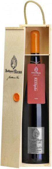 Вино Balthasar Ress  RESSpekt Riesling wooden box  Бальтазар Ресс  РЕССпект Рислинг  в деревянной коробке 2014 750 мл