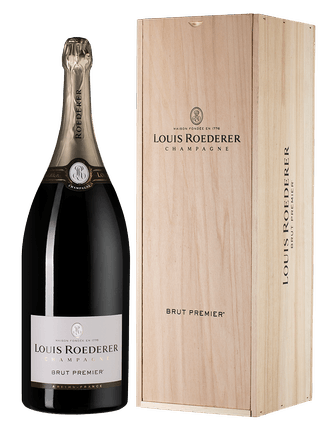 Шампанское Louis Roederer Brut Premier AOC wooden box  2014 6000 мл