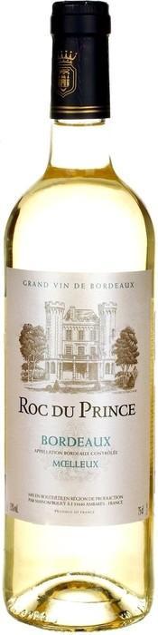 Вино Maison Bouey Roc du Prince Blanc Moelleux Bordeaux AOC Рок дю Пренс Блан Полусладкое Бордо 750 мл