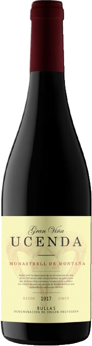 Вино Bodegas del Rosario  Gran Vina Ucenda Monastrell de Montana  Bullas DO 2021  750 мл  14,5 %