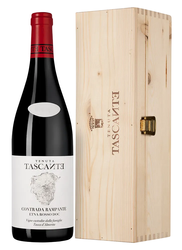 Вино Tasca d'Almerita Tenuta Tascante Contrada Rampante Etna DOC gift box 2020  750 мл