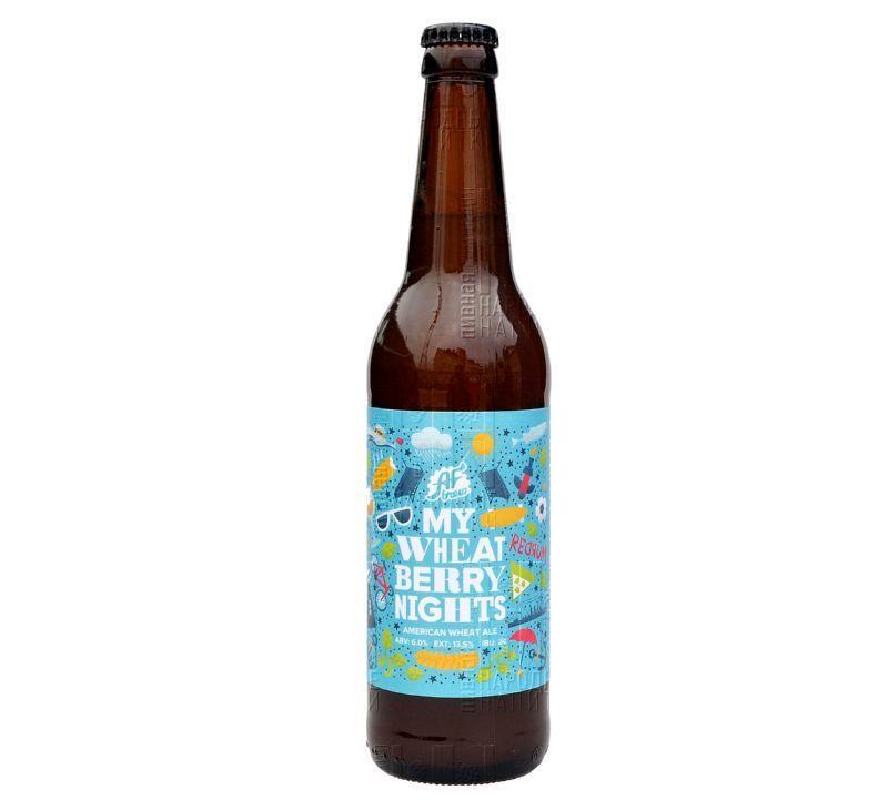Пиво AF Brew My Wheat Berry Nichts /АФ Брю "Май Вит Берри Найтс" 500 мл
