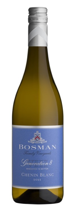 Вино  Bosman Generation 8 Chenin Blanc  Босман Дженерейшн 8 Шенен Блан 2023  750 мл 12,5 %
