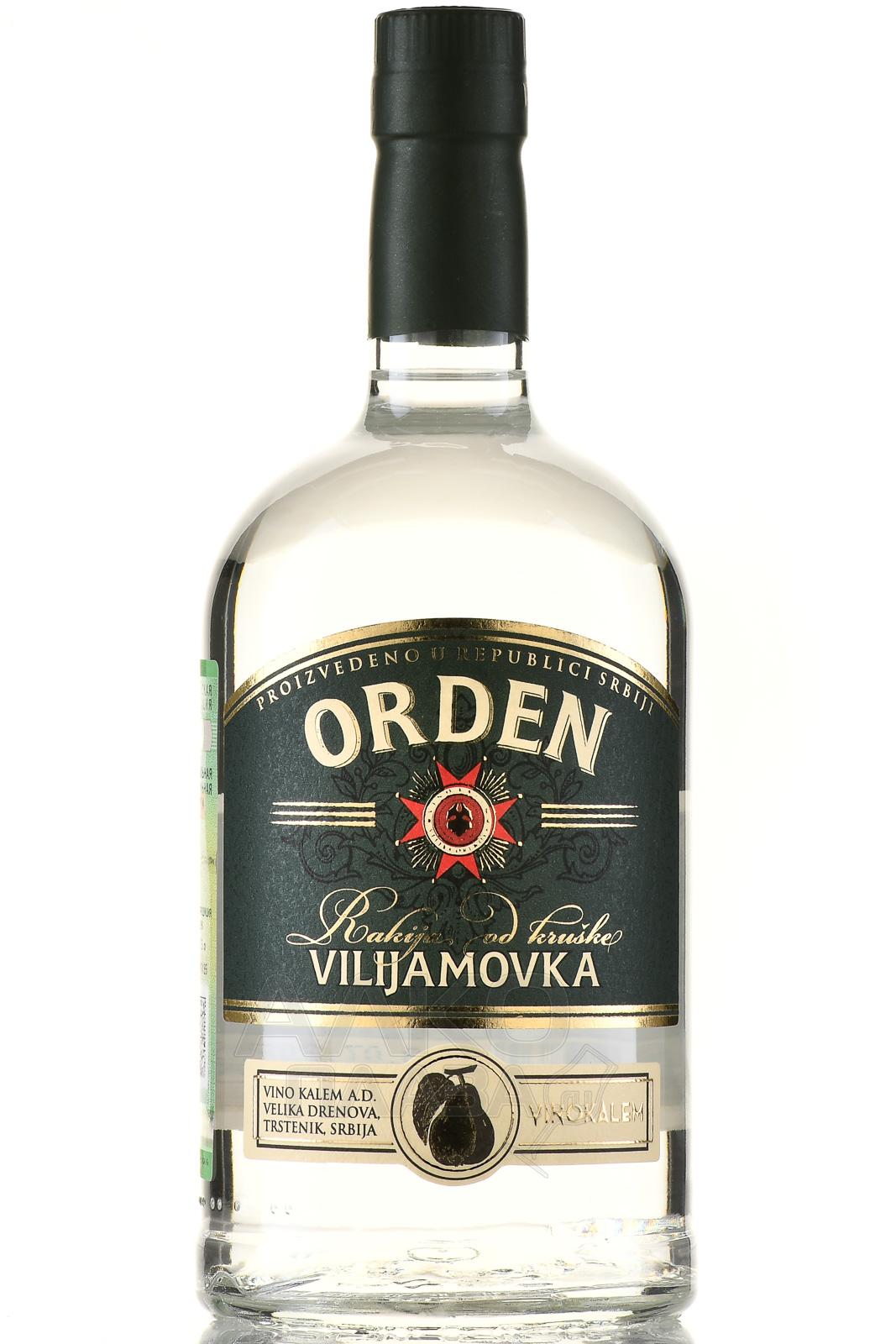 Ракия  Orden Williams Pear   700 мл  40%
