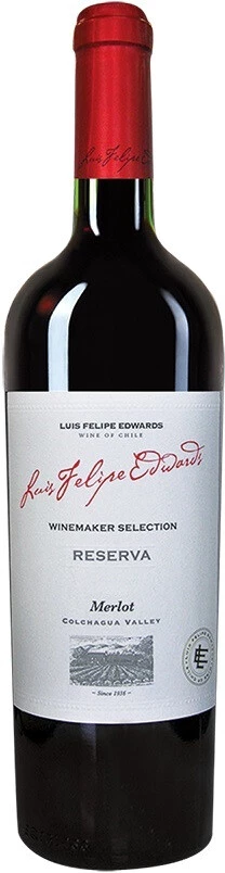 Вино Luis Felipe Edwards  Merlot  Reserva  2021  750 мл