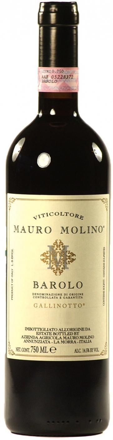 Вино Mauro Molino Barolo Gallinotto DOCG Мауро Молино Бароло Галинотто 2015 750 мл