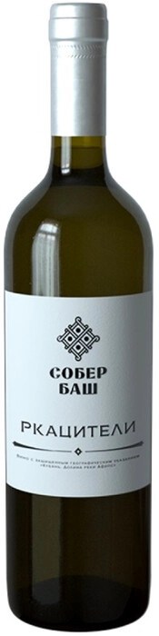 Вино  Собер Баш  Ркацители  Классика  2019 750 мл