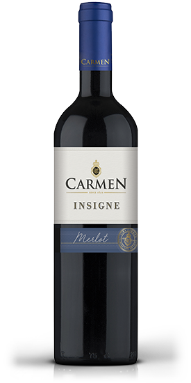 Вино Carmen Insigne Carmenere Central Valley Кармен Инсинье Мерло  2017 750 мл