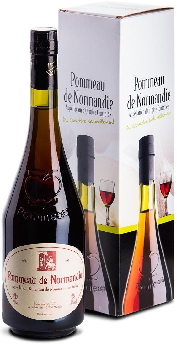 Кальвадос Lemorton  Pommeau de Normandie gift box  700 мл