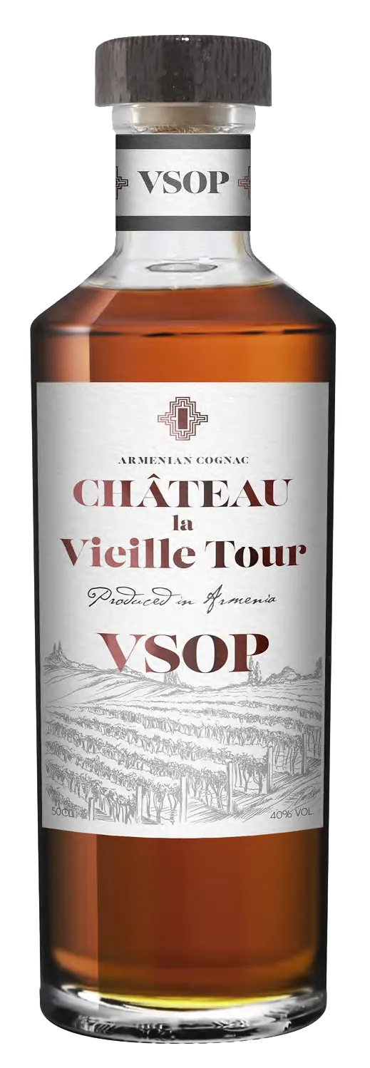 Коньяк Winery Vostan Chateau La Vieille Tour VSOP  500 мл  40%