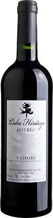Вино Chateau du Cedre Cedre Heritage Malbec  Cahors AOC  2018 750 мл 13%