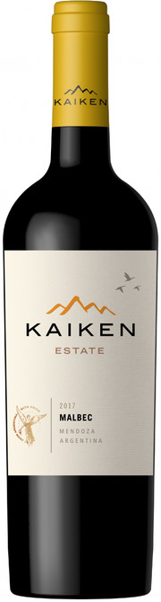 Вино  Kaiken Estate Malbec  2018 750 мл