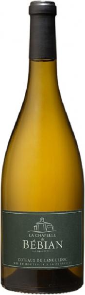 Вино  La Chapelle de Bebian  Blanc Coteaux du Languedoc AOC   2020 750 мл