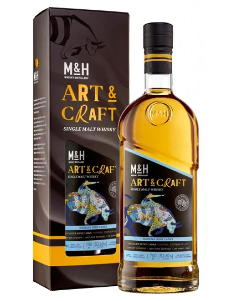 Виски M & H Art & Craft Madeira Dessert Wine Casks  700 мл   52,3%