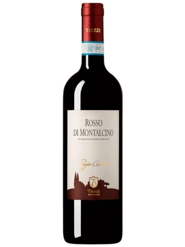 Вино  Tiezzi Rosso di Montalcino Poggio Cerrino 2022 750 мл 14,5%