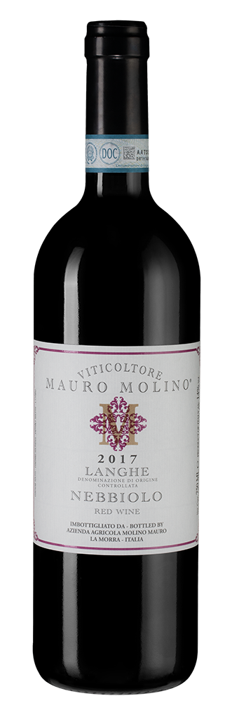 Вино Mauro Molino Langhe Nebbiolo Мауро Молино  Ланге Неббиоло  2021 750 мл