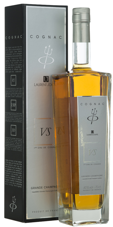 Коньяк  Laurent Jouffe VS Grande Champagne Cognac   gift box 700 мл  40%