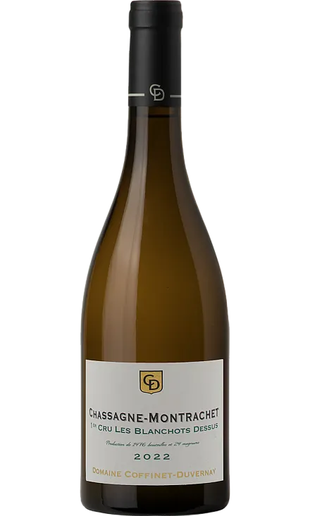 Вино Chassagne-Montrachet 1-er Cru AOC Les Blanchots Dessus Domaine Coffinet-Duvernay  2022  750 мл