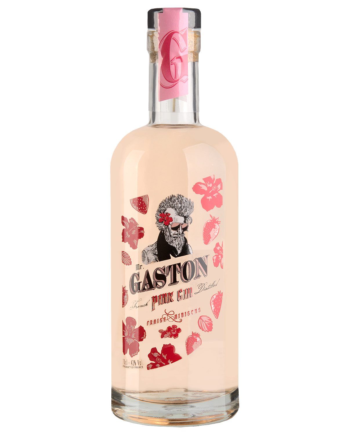 Джин Mr. Gaston Pink Gin  700 мл
