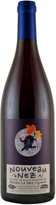 Вино   Romain le Bars Nouveau Nez VdF  Роман ле Барс Нуво Нез 2020 750 мл  12,5%