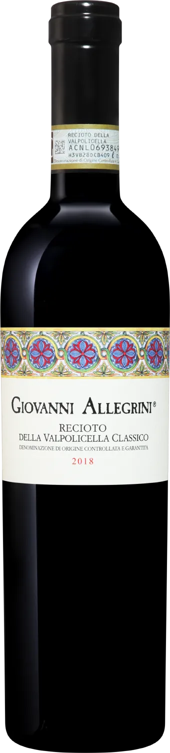 Вино Giovanni Allegrini Recioto della Valpolicella DOCG Classico Allegrini  2019  500 мл  