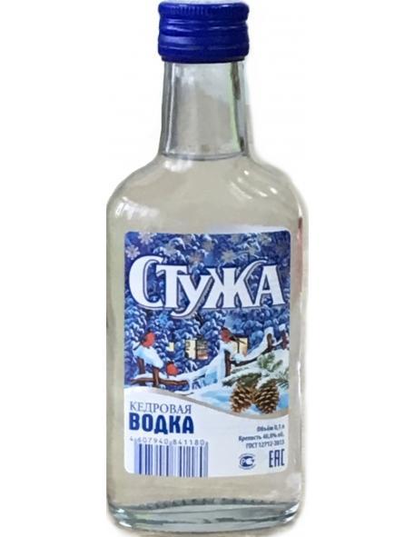 Водка Стужа Кедровая 250 мл