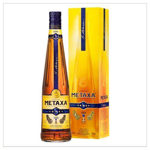 Бренди Metaxa 5* gift box  700 мл