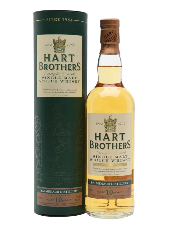 Виски   Balmenach Virgin Oak Single Cask 10 y.o. Single Malt Scotch Whiskу 700 мл 46%
