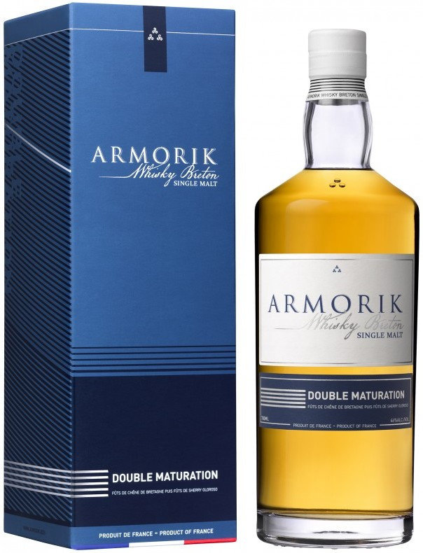 Виски Armorik Double Matured gift box 700 мл
