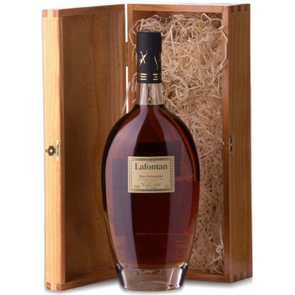 Арманьяк  Lafontan Millesime Bas Armagnac AOC 1970 wooden box    700 мл