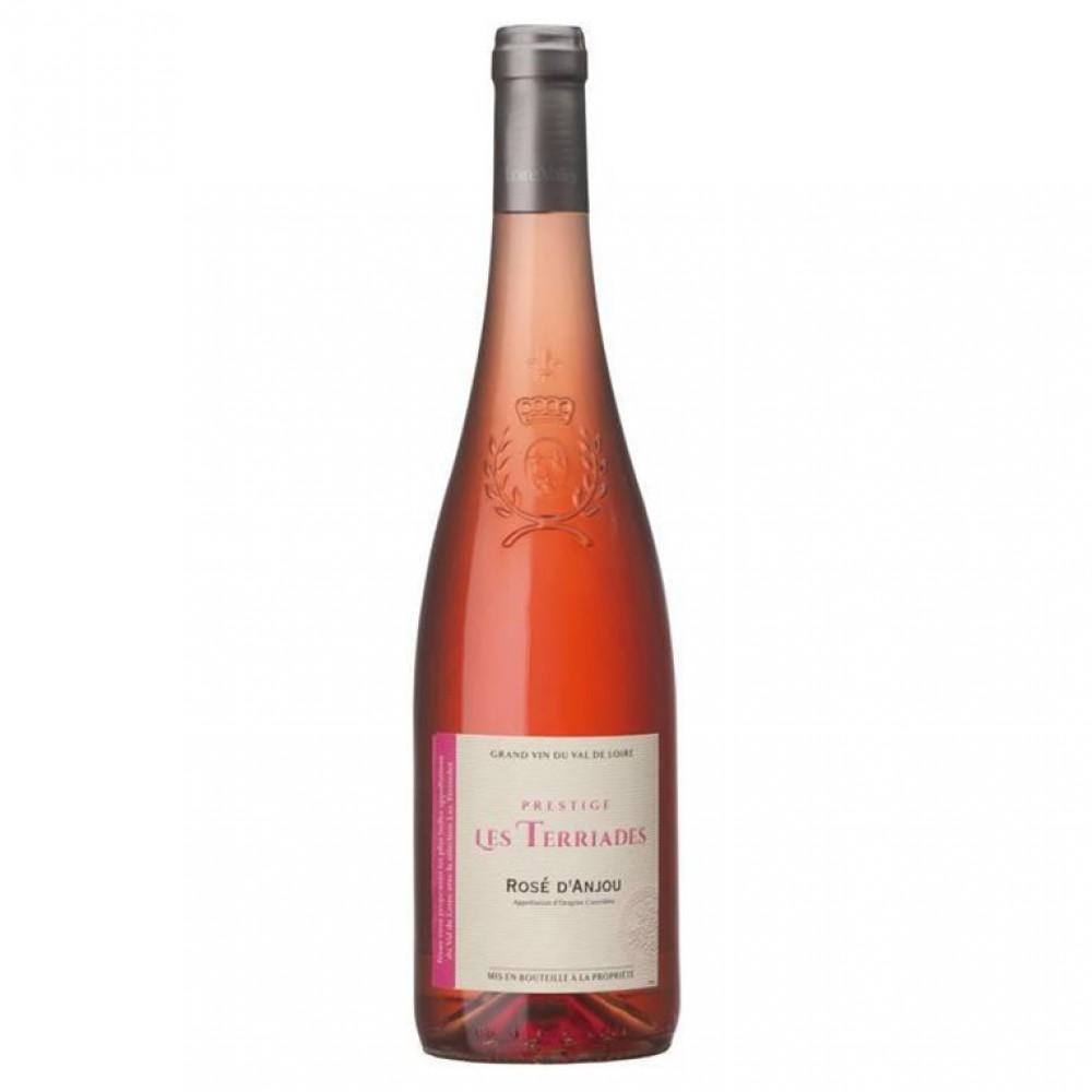 Вино Loire Proprietes  Rose d’Anjou Prestige Les Terriades  Престиж ле Террияд  Розе д'Анжу 2020  750 мл