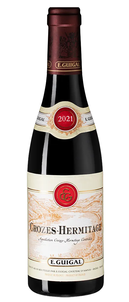 Вино E. Guigal Crozes-Hermitage Rouge  2021  375 мл