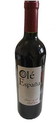 Вино Ole Espana Оле Эспанья красное сухое 750 мл