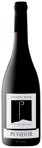 Вино   Chateau Pesquie Edition 1912M Ventoux AOC  Шато Пескье Эдисьон 1912 М Ванту 2019   750 мл