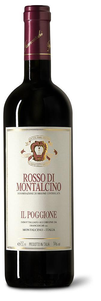 Вино Tenuta Il Poggione Rosso di Montalcino DOC Тенута Иль Поджоне Россо ди Монтальчино DOC  2013 750 мл