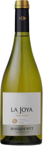 Вино Bisquertt, "La Joya" Gran Reserva, Viognier, Colchagua Valley DO,  "Ла Хойа" Гран Резерва, Вионье, 2012, 750 мл