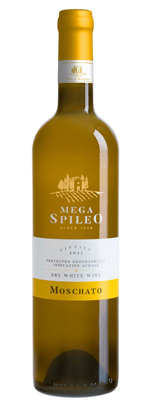 Вино Mega Spileo Moschato Мега Спилео Москато 2023 750 мл 13,5%