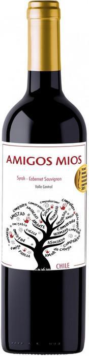 Вино Aguirre  "Amigos Mios" Syrah-Cabernet Sauvignon  2017 750 мл