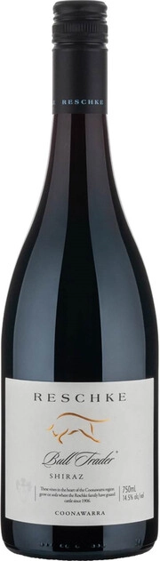 Вино Reschke  Bull Trader Shiraz  Coonawarra   750 мл  14,5%