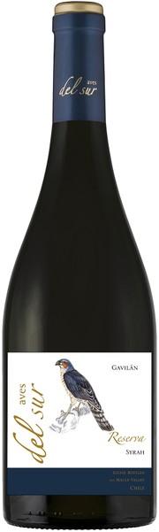 Вино Vina Carta Vieja Aves del Sur Syrah Reserva Central Valley Авес дель Сур Сира Ресерва 2021 750 мл