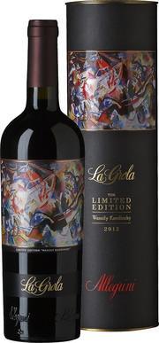 Вино  La Grola Limited Edition  Wassily Kandinsky Veronese IGT, 2013, gift tube Ла Грола" Ограниченная серия  Василий Кандинский  в подарочной тубе 2013 750 мл