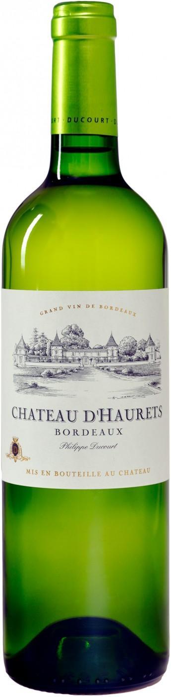 Вино  Cordier Mestrezat Grands Crus Chateau d'Haurets Bordeaux AOC Кордье Местреза Гран Крю Шато д'Орэ  Блан 2017  750 мл