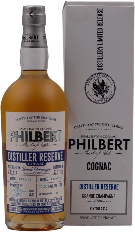 Коньяк  Philbert Distiller Reserve Grande Champagne gift box   700 мл