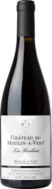 Вино  Les Verillats   Moulin-a-Vent AOC  2019 750 мл