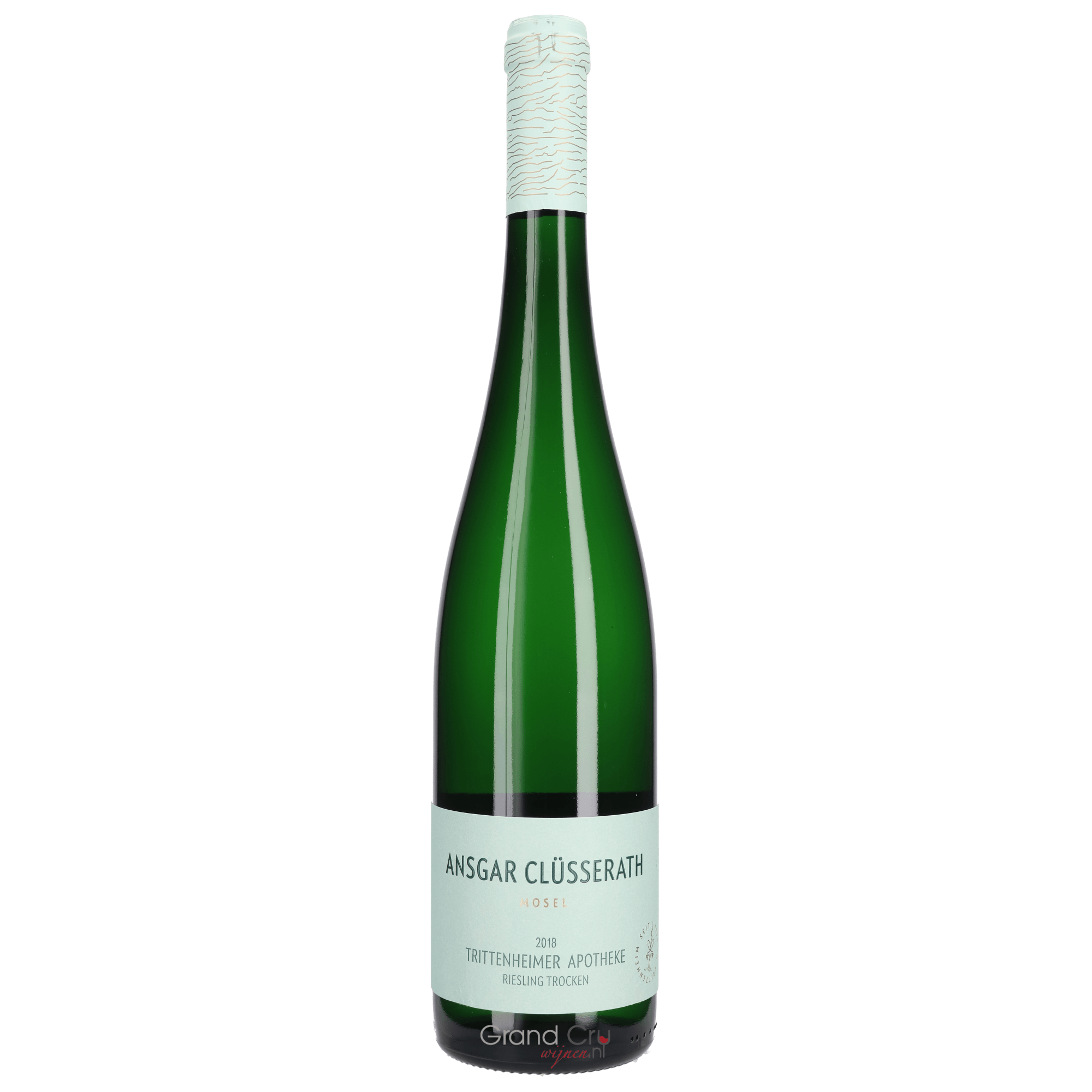 Вино Weingut Ansgar Clusserath Riesling Trocken    Trittenheimer Apotheke Mosel Ансгар Клюссерат Рислинг  Трокен Триттенхаймер Апотеке 2021  750 мл