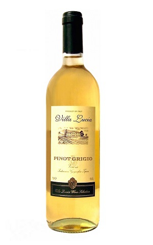 Вино Castellani VILLA LUCIA PINOT GRIGIO, Кастеллани ВИЛЛА ЛУЧИА ПИНО ГРИДЖИО, бел. сух. 2014