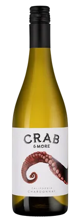 Вино  Bronco Wine Company Crab & More Chardonnay  Бронко Вайн Кампани  Краб энд Мо Шардоне белое  полусухое  750 мл 12,5 %